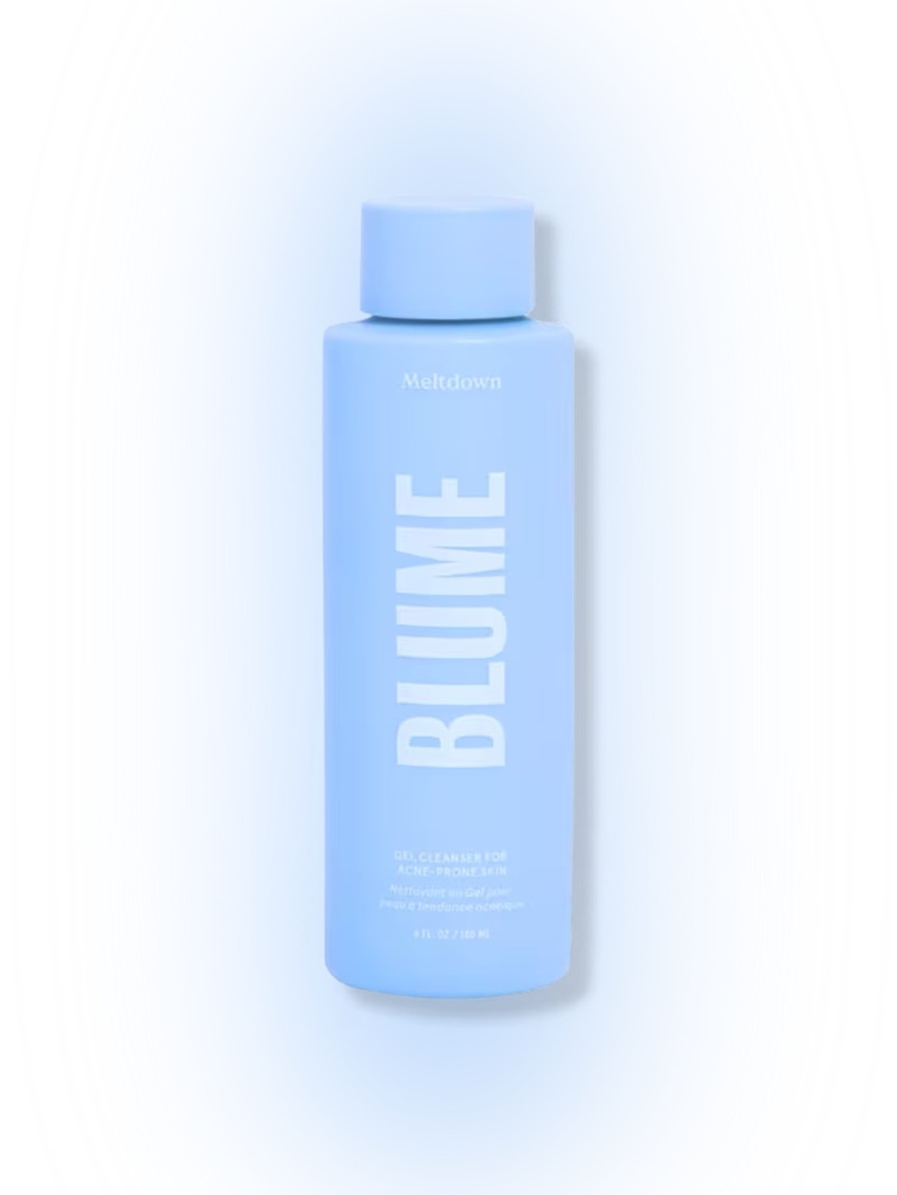 NWT Blume Gel Cleanser 6oz for acne prone skin— Pale Blue Bottle